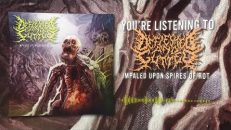 DEFLESHED AND GUTTED - IMPALED UPON SPIRES OF ROT [SINGLE] (2021) SW EXCLUSIVE